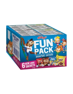 Kellogg's Funpack Cereal 6 Pack 170g x 6